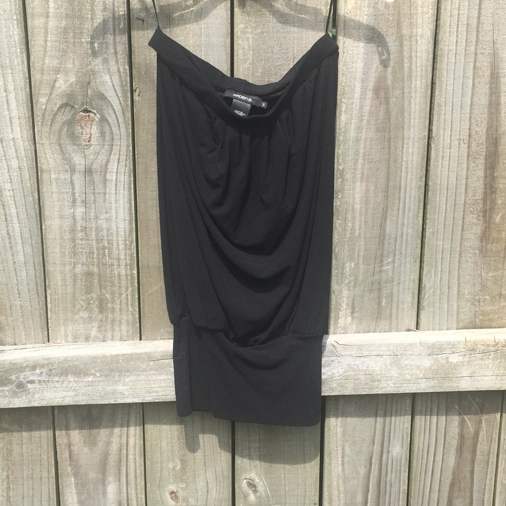 Arden b black tube top